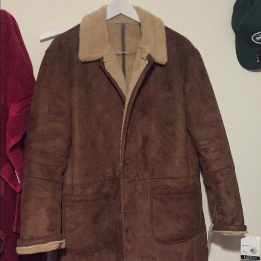 Sheepskin coat
